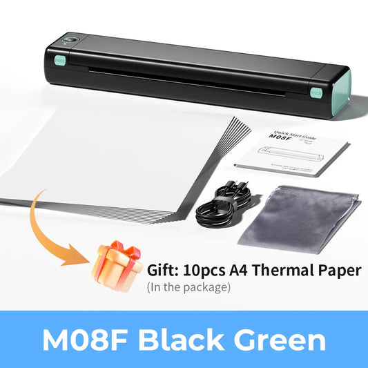 M08F Wireless Thermal Tattoo Transfer Stencil Printer for Smartphone and PC Compatibility