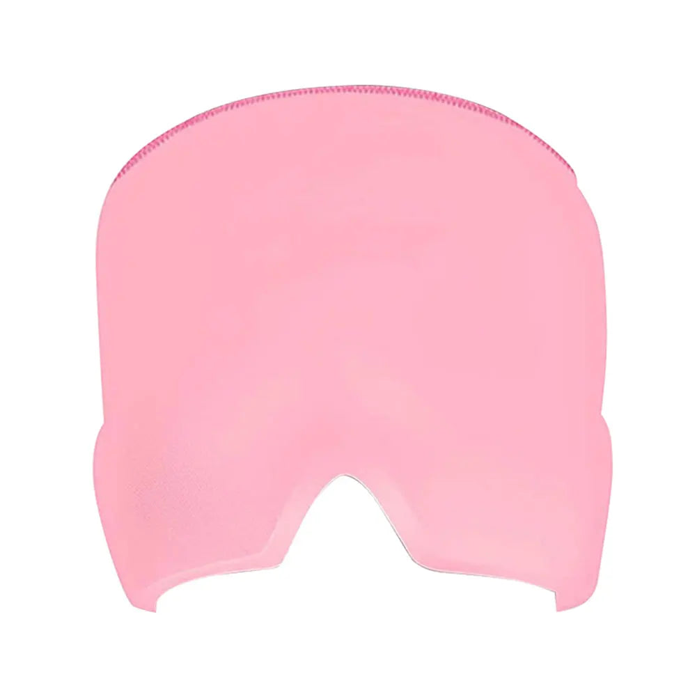 Relief Headgear Migraine Relief Cap Gel Ice Cap Cold Compress Therapy Cap Ice Head Wrap Pack Eye Mask for Pressure Relieve Pain