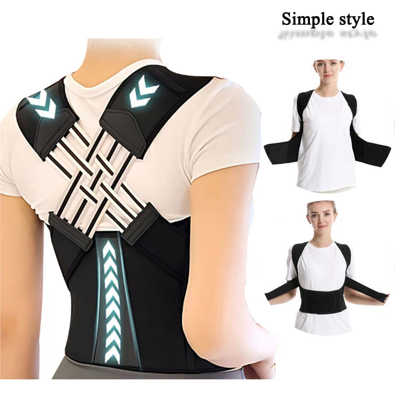 Back Posture Corrector Brace for Women Breathable Back Posture Correction Back Support Belt Adjustable Shoulder for Students Kid